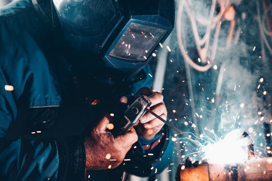 Manufacturer at work